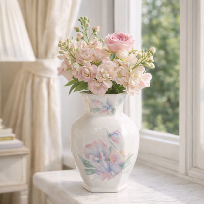 Aynsley “Little Sweetheart” Bone China Vase – Made in England – 1984
