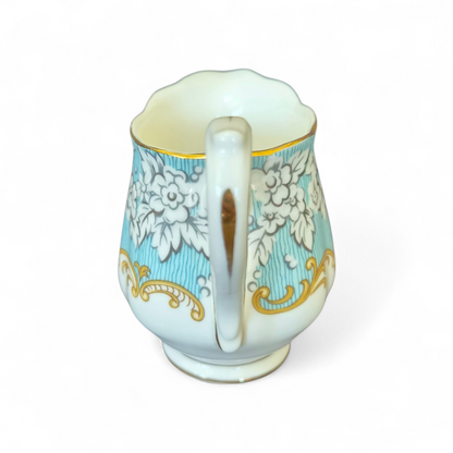 -SOLD- Royal Albert ‘Enchantment’ Bone China Cream Jug  Vintage English Elegance with Gilded Detail