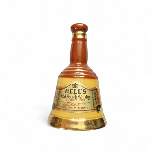 Bell’s Scotch Whisky Wade Pottery Bottle – Bell Shaped (Empty)