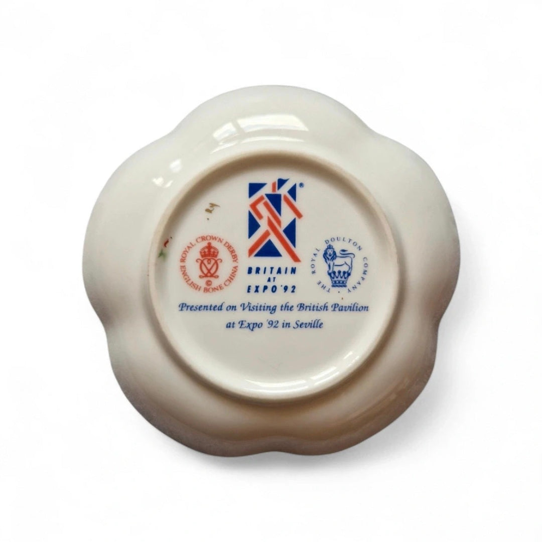 -SOLD- Royal Crown Derby & Royal Doulton Expo ’92 Imari Plate  A Distinguished Commemorative Piece with Heritage Craftsmanship