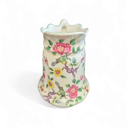 Vintage Old Foley Floral Jug by James Kent. Staffordshire Fine Earthenware, English Country Elegance