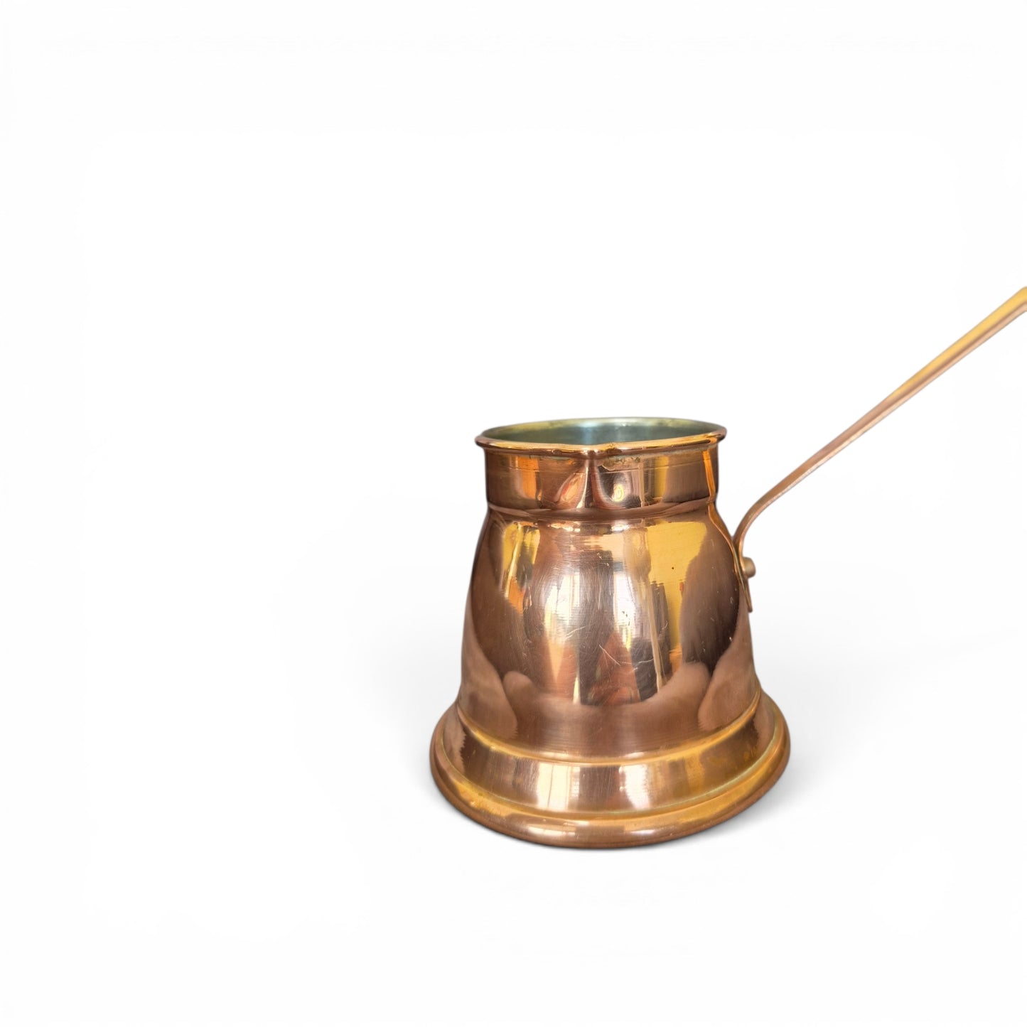 -SOLD- Vintage French Copper Coffee Pot / Cezve – Le Cellier Villedieu – Turkish Style Pouring Vessel