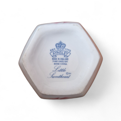 Aynsley “Little Sweetheart” Bone China Vase – Made in England – 1984