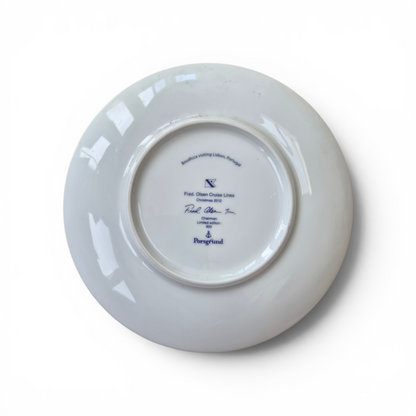 Limited Edition Fred. Olsen Cruise Lines “Boudicca” Lisbon 2012 Porsgrund Collector Plate