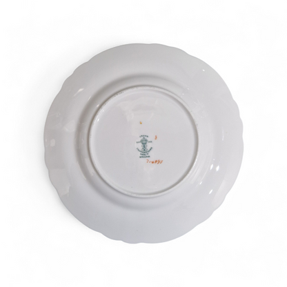 Vintage Crown Staffordshire Floral Tea Trio – Fine Bone China Cup, Saucer & Plate with Gilt Detail