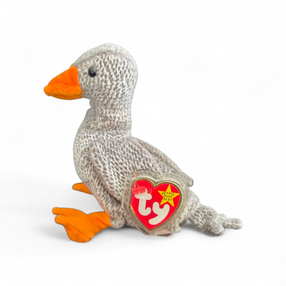 Vintage Ty Beanie Baby “Honks” Goose (1999) – Classic Country-Inspired Plush | Original Tag