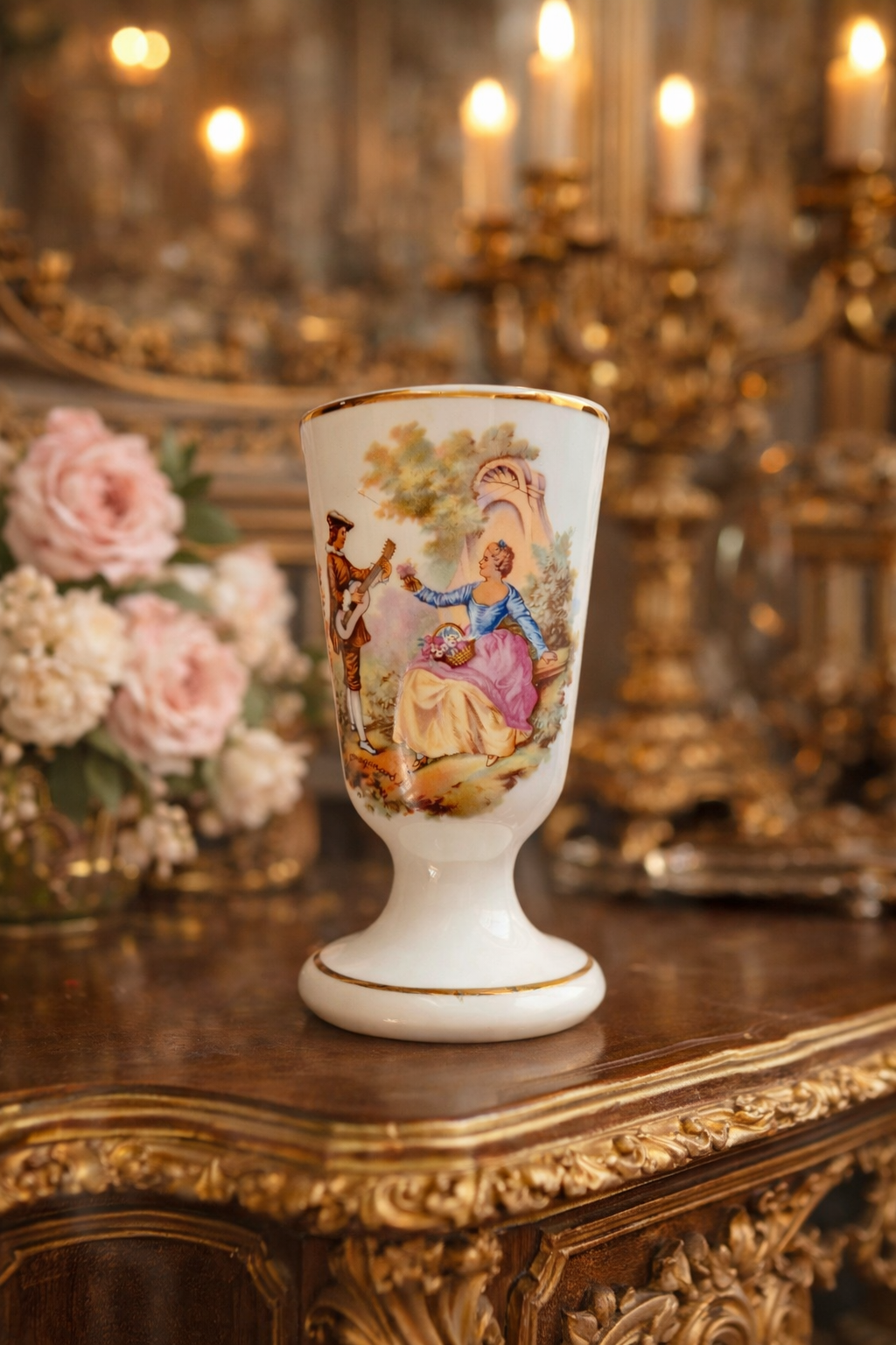 Limoges Goblet
