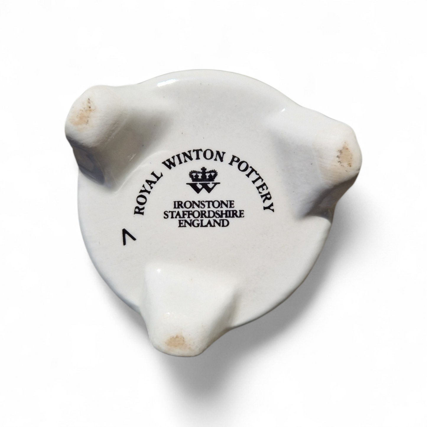 -SOLD- Royal Winton Staffordshire Ironstone Bud Vase, English Floral Study, Elegant Vintage Display Piece