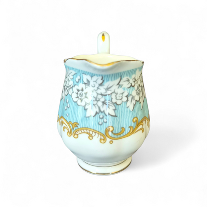 -SOLD- Royal Albert ‘Enchantment’ Bone China Cream Jug  Vintage English Elegance with Gilded Detail