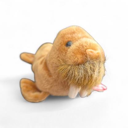 Vintage Ty Beanie Baby “Paul” Walrus (1999) – Characterful Plush with Tusks | Original Tag
